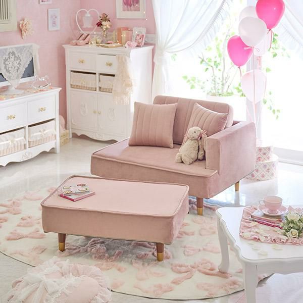 くすみダスティカラーのコンパクトカウチソファー／ベロア 2人掛けソファ― 画像12