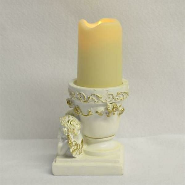 エンジェルLEDキャンドル(仲良し)｜かわいいお姫様インテリア家具