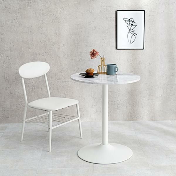 直送】カフェテーブル(ラウンド)/Marble(マーブル)｜かわいいお姫様