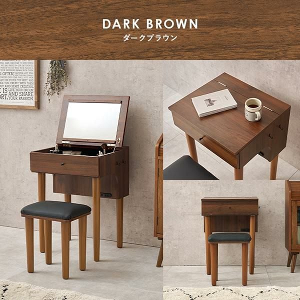 直送】コンパクトドレッサーテーブル｜かわいいお姫様インテリア家具