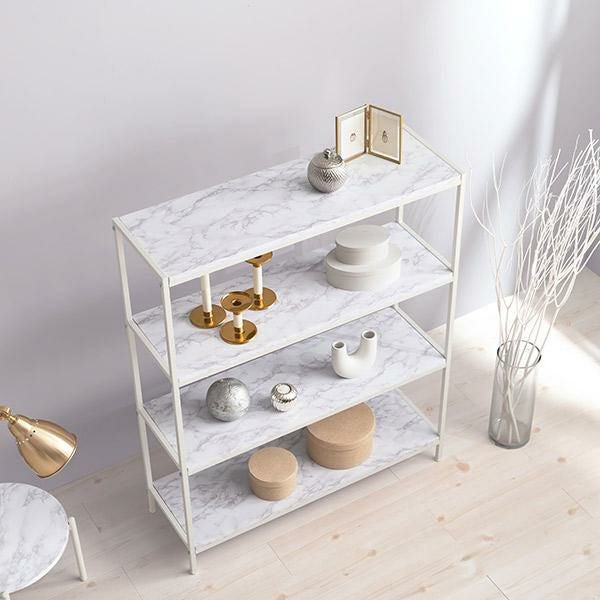 直送】オープンラック/Marble(マーブル)｜かわいいお姫様インテリア