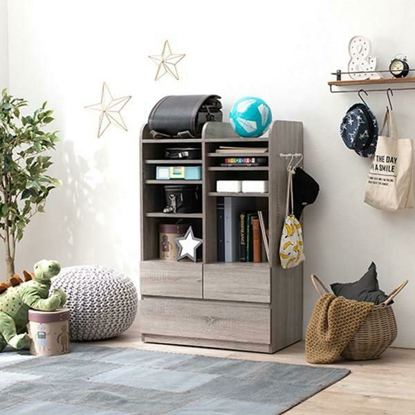 直送】キッズ収納ラック/ランドセルラック｜かわいいお姫様インテリア