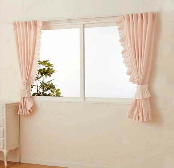 多機能フリルレースカーテン(100×108・2枚組)｜かわいいお姫様