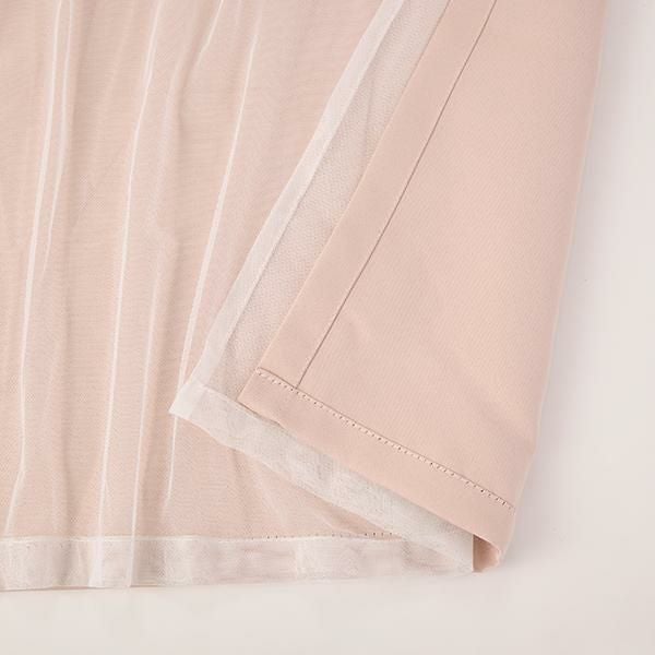 ポイント10倍♪～2/9 AM10:00まで】上飾り付きレイヤード遮光カーテン