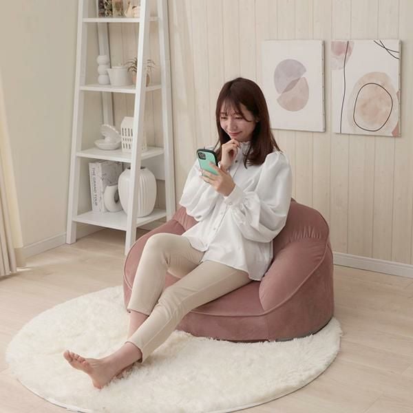 ロマンティックプリンセス　くすみダスティカラーのシェルソファ1.5人掛け GWキャンペーン ポイント10倍♪ ～5/7 AM10:00まで】【直送】くすみ