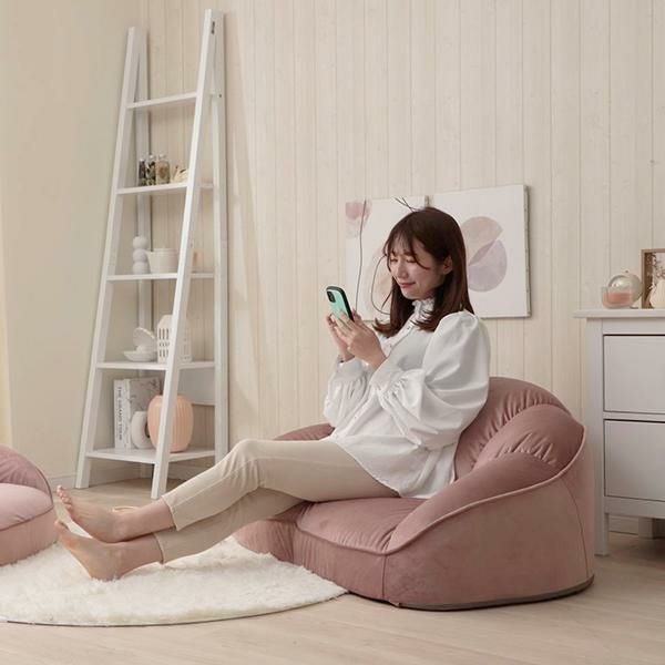 ロマンティックプリンセス　くすみダスティカラーのシェルソファ1.5人掛け 直送】くすみダスティカラーのシェルソファ/1.5人掛け｜かわいいお姫様