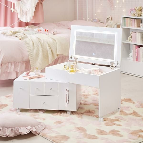 直送】ドレッサーテーブル｜かわいいお姫様インテリア家具・雑貨の通販
