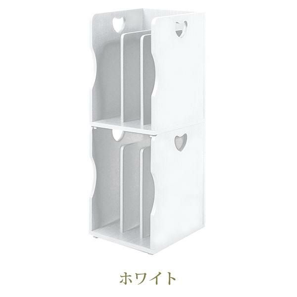 直送】スタッキングブックスタンド(仕切り2)/2個セット｜かわいい