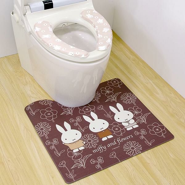 PVCトイレマット【単品】/ミッフィー(Dick Bruna)｜かわいいお姫様