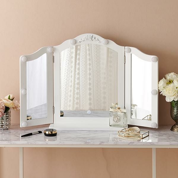 今ならポイント10倍 ♪～3/16 AM10:00まで】【直送】三面鏡ミラー