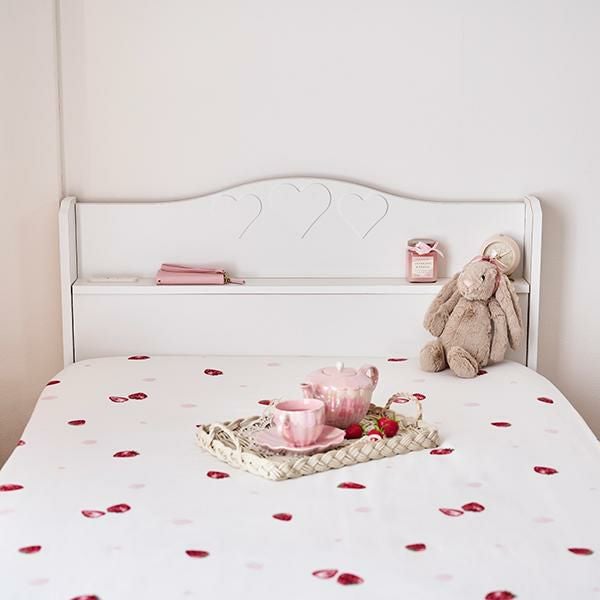 スイートストロベリー布団カバー3点セット(シングル)【ラッピング対応