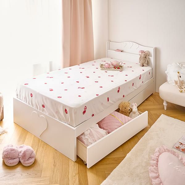 スイートストロベリー布団カバー3点セット(シングル)【ラッピング対応