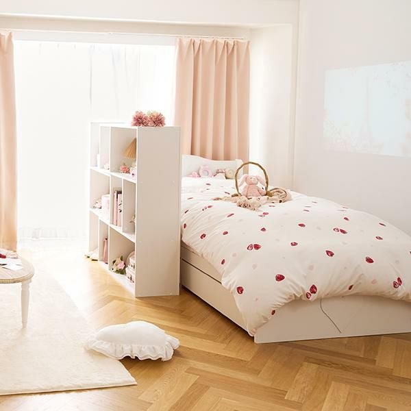 スイートストロベリー布団カバー3点セット(シングル)【ラッピング対応