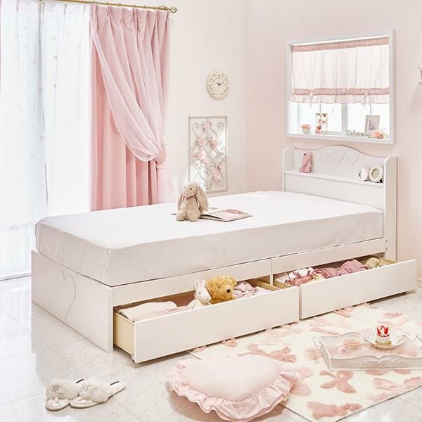 ボックスシーツ(シングル・ホワイト)【ラッピング対応可能】｜かわいい