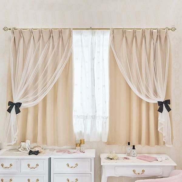 期間限定特別価格 ～3/31 AM10:00まで】フレンチリボンカーテン/1級