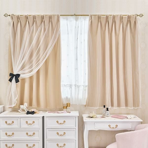 期間限定特別価格 ～3/31 AM10:00まで】フレンチリボンカーテン/1級