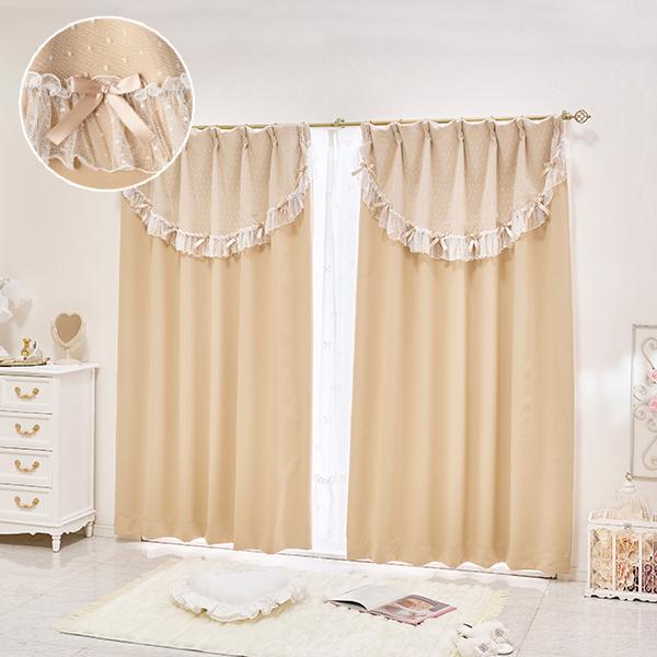 期間限定特別価格 ～3/31 AM10:00まで】ティアラジャガード遮光