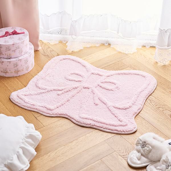 きらきらリボンマット｜かわいいお姫様インテリア家具・雑貨の通販