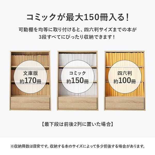 直送】たっぷり収納本棚(幅60cm・ロータイプ)｜かわいいお姫様