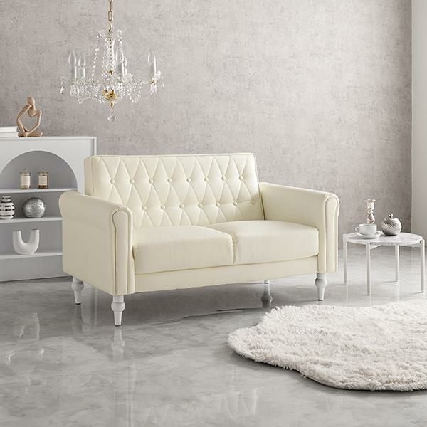 直送】ソファ・2人掛け/Saint(サン)｜かわいいお姫様インテリア家具