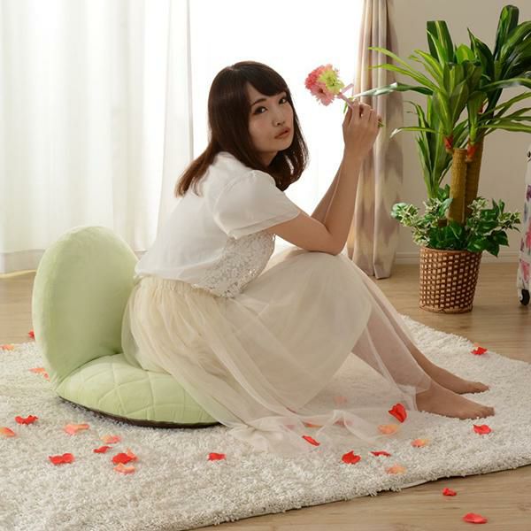 直送】メロンパン座椅子｜かわいいお姫様インテリア家具・雑貨の通販