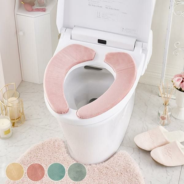 貼るだけ消臭ふかふか便座シート｜かわいいお姫様インテリア家具・雑貨