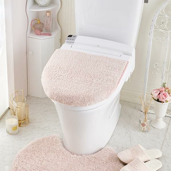 まゆさま専用♡トイレマット2点♡ トイレマット＆兼用フタカバー2点セット/メリージェラート(グリッター