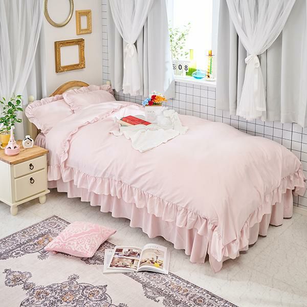 直送】木製ベッド(シングル・本体のみ)/lavender(ラベンダー