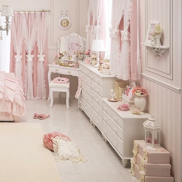 大型】チェスト(ワイド)/Rublanc(リュブラン)｜かわいいお姫様