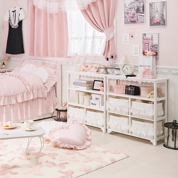 今ならポイント10倍 ♪～3/16 AM10:00まで】【大型】フリルバスケット