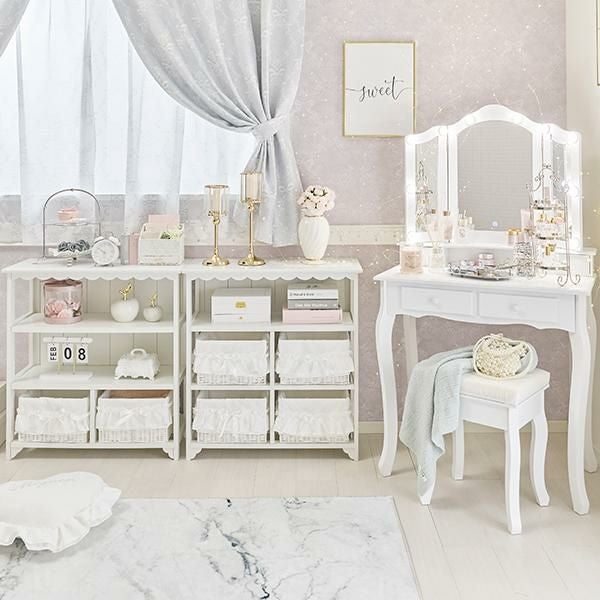 ポイント10倍♪～2/9 AM10:00まで】【大型】フリルバスケットチェスト