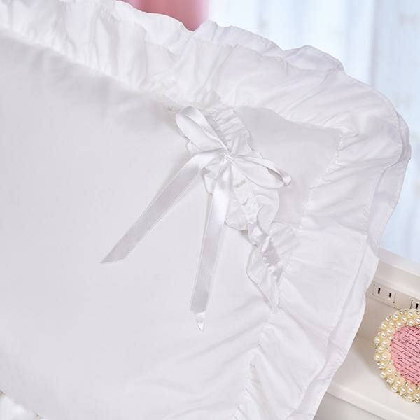 ポイント10倍♪～2/9 AM10:00まで】ミルフィーユリボン枕カバー