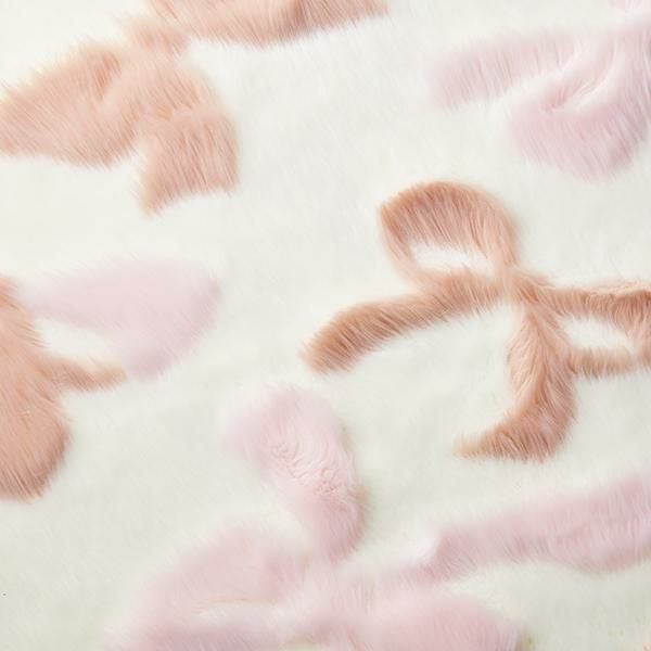 期間限定特別価格 ～3/31 AM10:00まで】ふんわリボンラグ(長方形・180