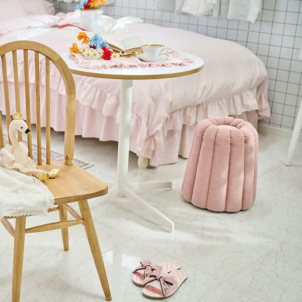 直送】スツール/Canele(カヌレ)｜かわいいお姫様インテリア家具・雑貨