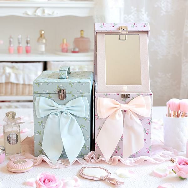 直送】アンティーク風コスメボックス｜かわいいお姫様インテリア家具