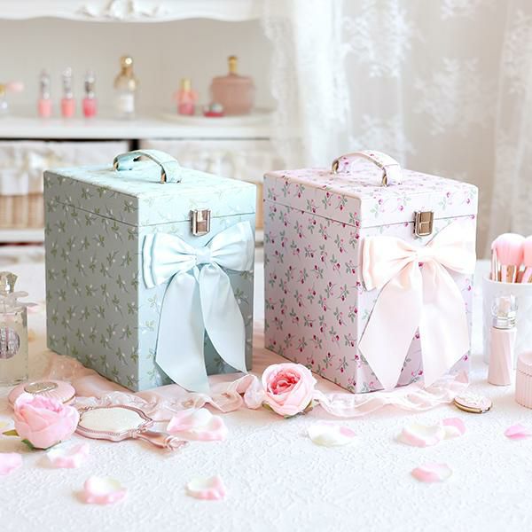 DrrichMa 新品未使用  girl レアメイクボックス メイクボックス/ポム・ドゥース｜かわいいお姫様インテリア家具・雑貨