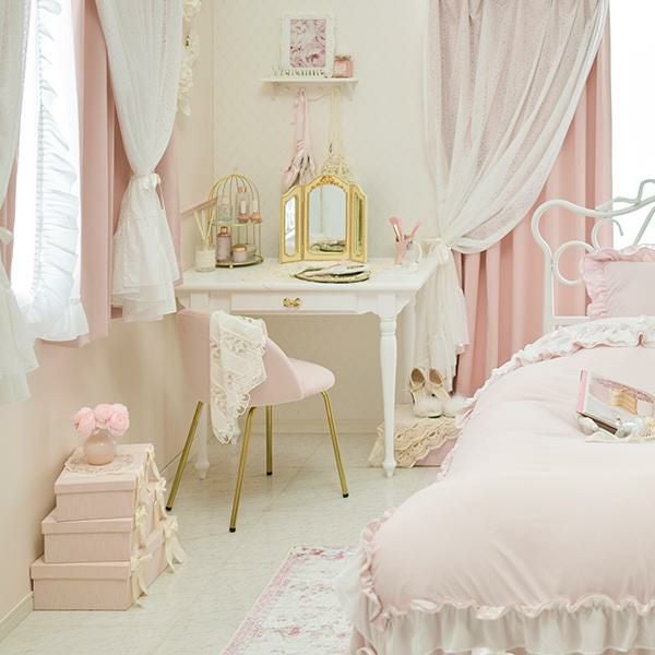 期間限定特別価格 ～3/31 AM10:00まで】ベルサイユドレッサーミラー