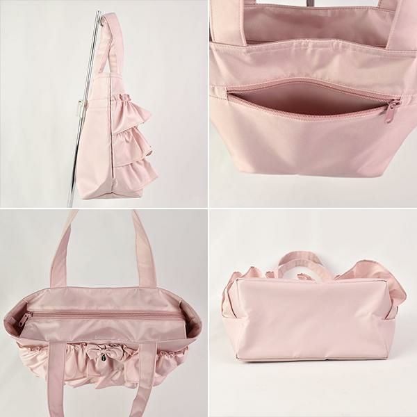 フリルトートバッグ(M)【ラッピング対応可能】｜かわいいお姫様