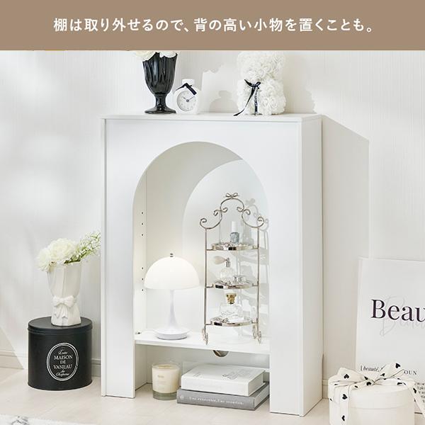 直送】すぐに使えるマントルピース(幅60cm)｜かわいいお姫様インテリア