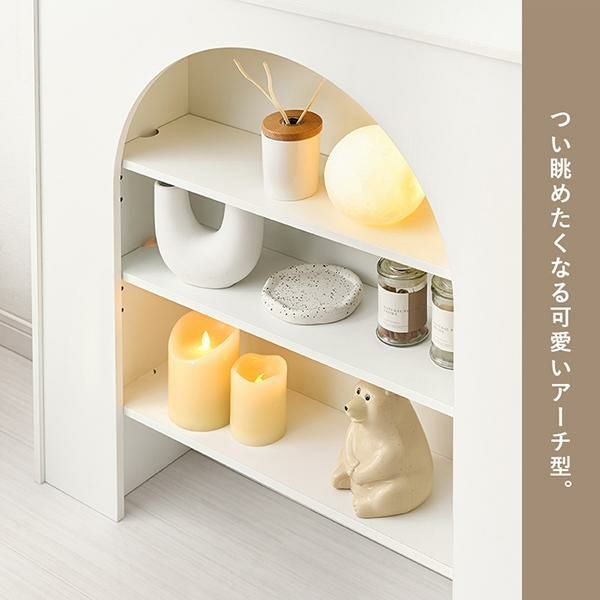 直送】すぐに使えるマントルピース(幅80cm)｜かわいいお姫様インテリア