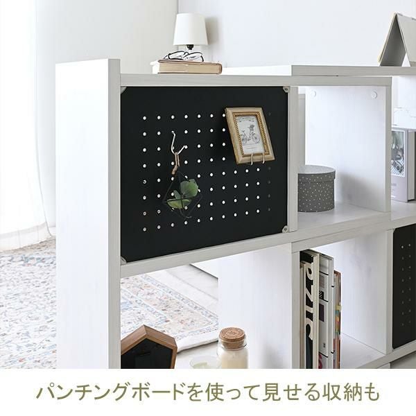 直送】伸縮オープンラック2段(高さ80cm)/ホワイト｜かわいいお姫様
