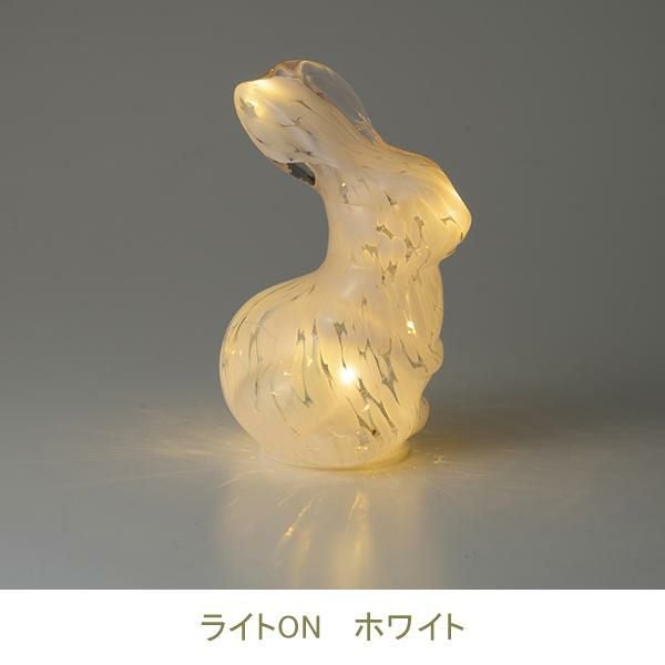 ガラスシファライト うさぎ【ラッピング対応可能】｜かわいいお姫様
