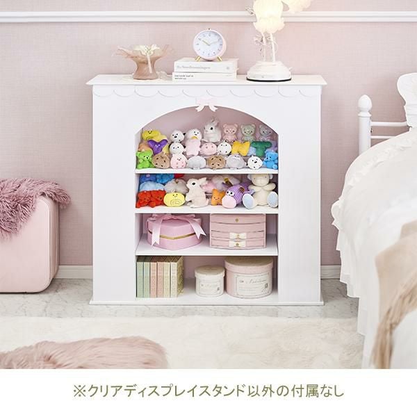 ディスプレイスタンド スライド式 2段クリア【ラッピング対応可能