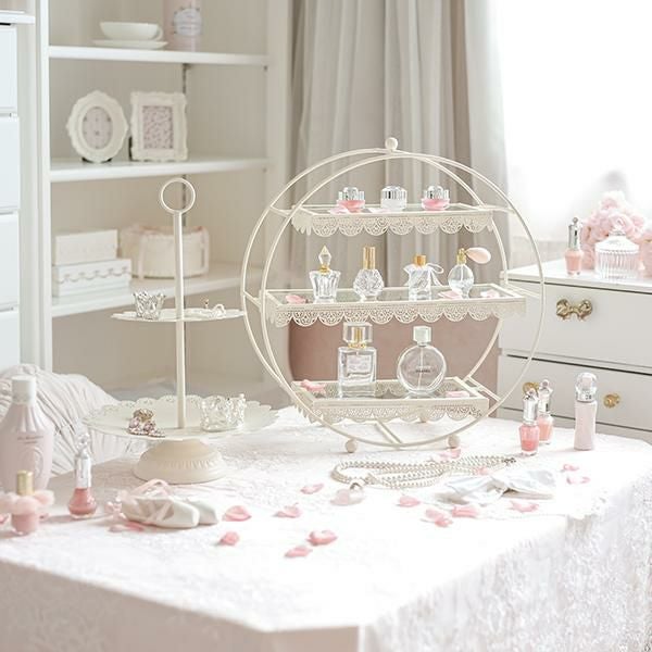 ディスプレイスタンド(フレンチアイアン)｜かわいいお姫様インテリア