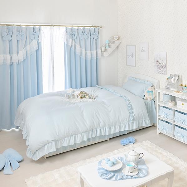 今だけクーポン利用で5％OFF！～5/18 AM10:00まで】フリル布団カバー3