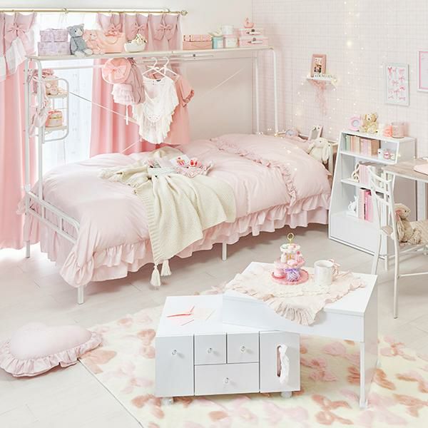 ポイント10倍♪～2/9 AM10:00まで】フリル布団カバー4点セット