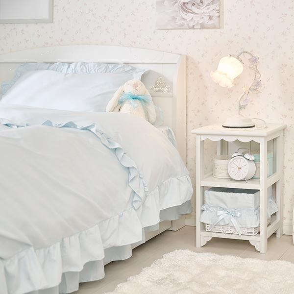 今ならポイント10倍 ♪～3/16 AM10:00まで】フリル布団カバー4点セット