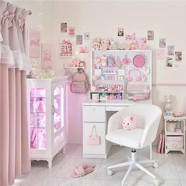 大型】推しの聖域キャビネット｜かわいいお姫様インテリア家具・雑貨の