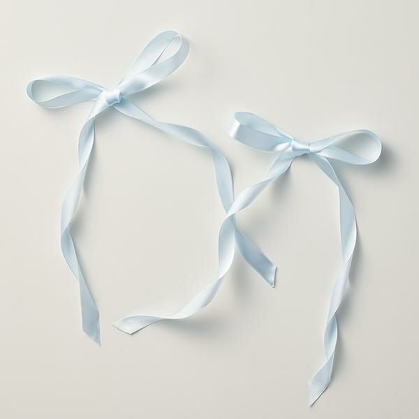 ティアラリボン2WAY遮光カーテン(100×135)/ブルー｜かわいいお姫様