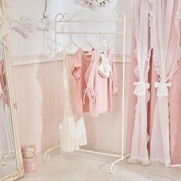 直送】アイアンハンガーラック(シャルドンアイアン)｜かわいいお姫様